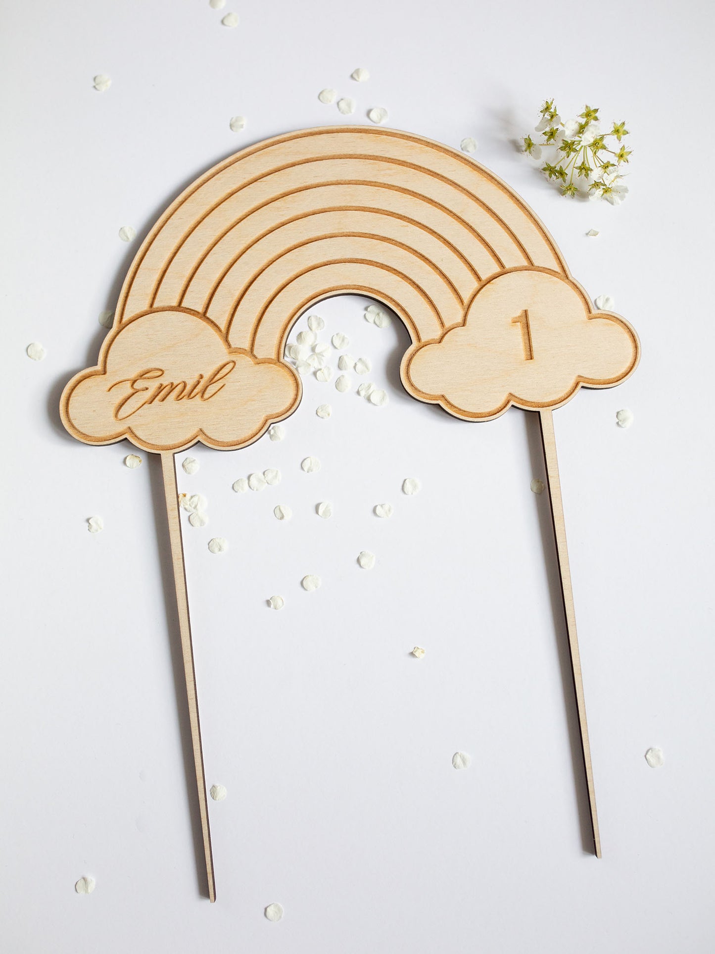 Cake Topper Regenbogen